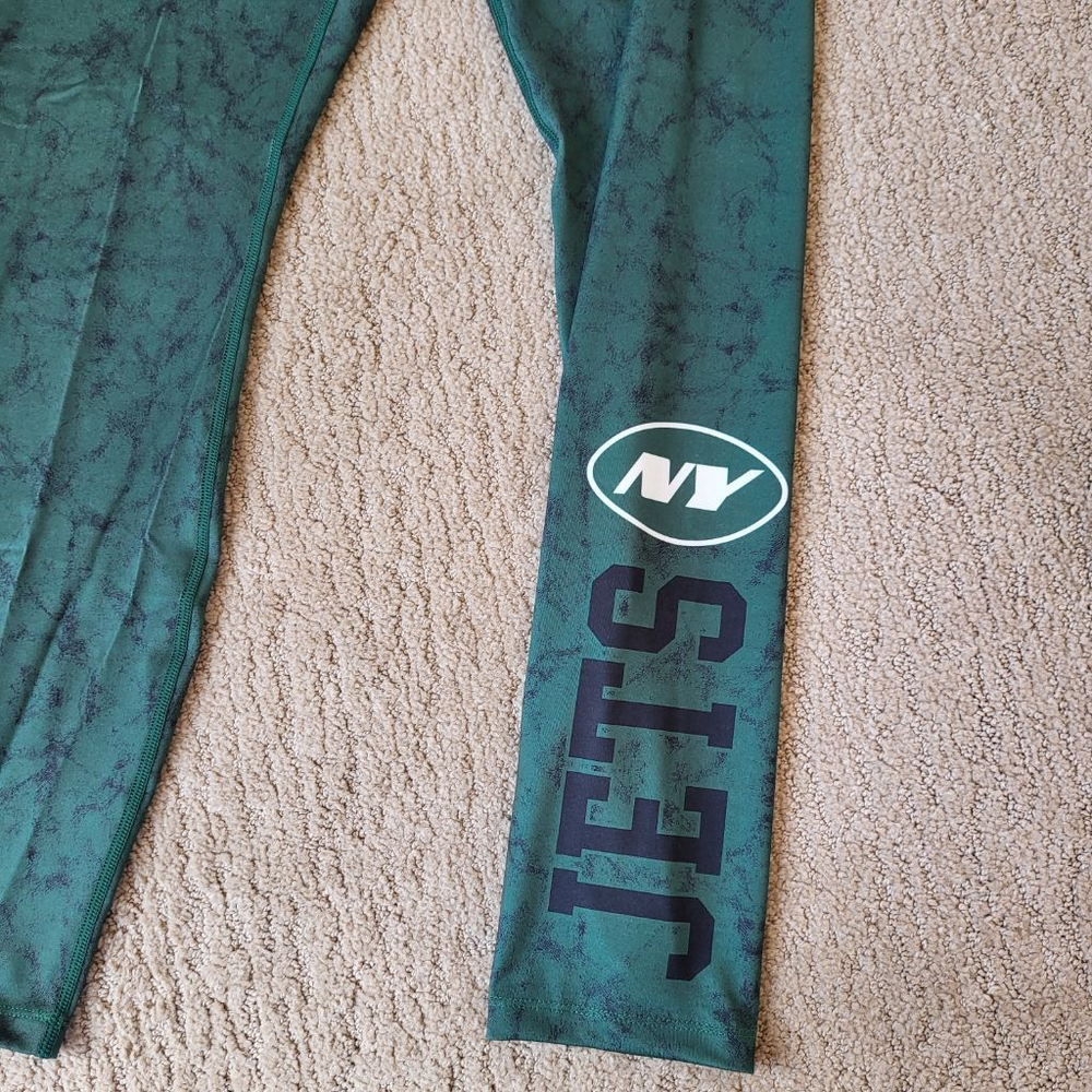 Women’s New York Jets NFL Team Leggings – Green & Black – Size XL – NWT – FOCO - Picture 3 of 9